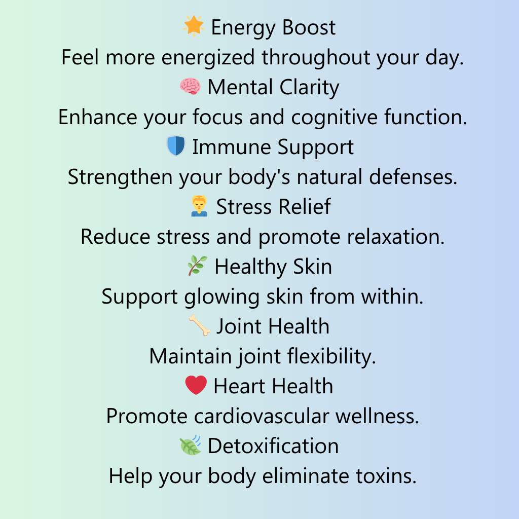 List of Benefits for VIDA Vitality Plus