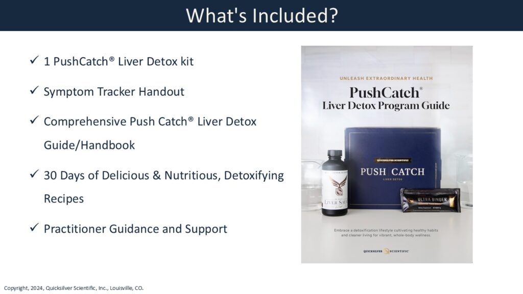 Items Included in Detox Regimen